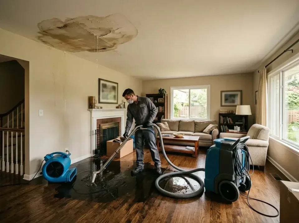 attic-pipe-burst-ceiling-drip-008 — frequently asked questions, Water Damage Restoration & Carpet Care in Augusta, ME
